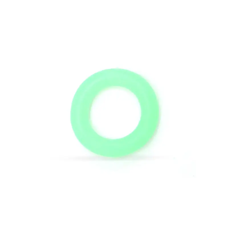 Tent Stakes Ring Glow in The Dark  Camping Ground Stake Circle Luminous Silicone O Rings 15mm OD 3mm Width