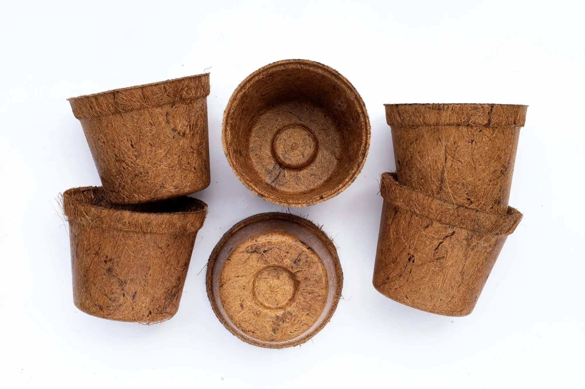 Mini flower coir pots wholesale cheap price small planter pot farming and gardening supply ready to ship