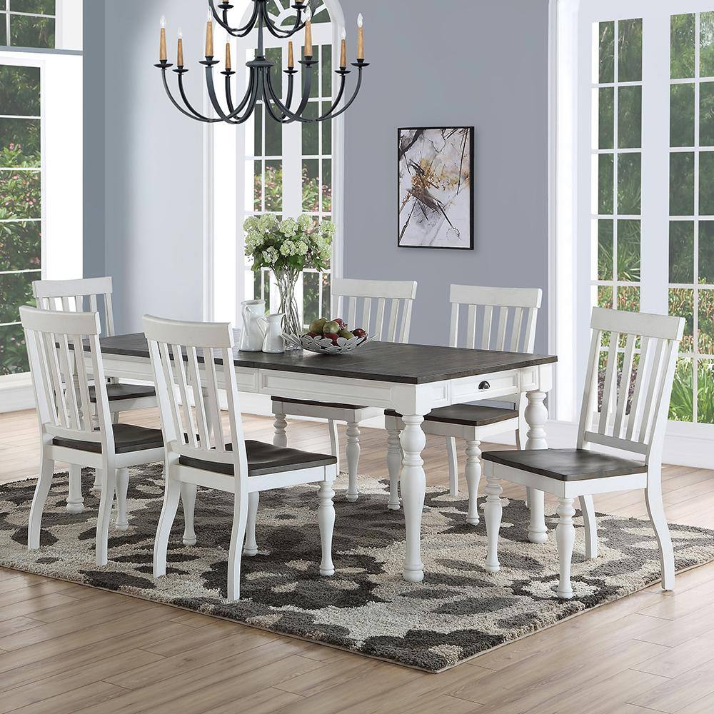 Steve Silver Joanna Two Tone Dining Table JA500T