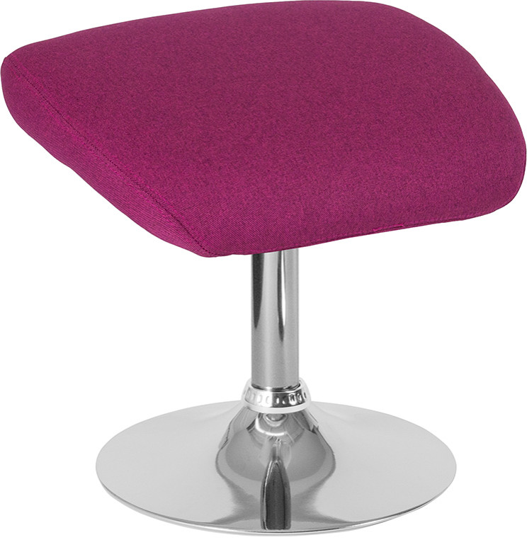 Egg Series Magenta Fabric Ottoman   Contemporary   Footstools And Ottomans   by First of a Kind USA Inc  Houzz