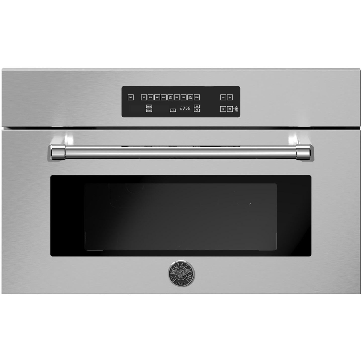 Bertazzoni 30-inch, 1.34 cu.ft. Built-in Single Wall Oven with Steam Cooking MAST30CSEX