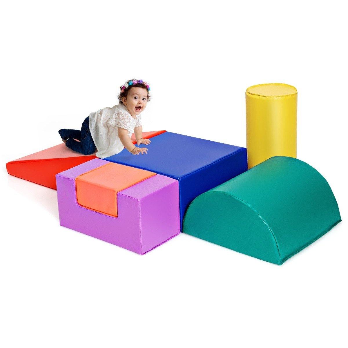 6-Piece Kids Crawl and Climb Foam Play Set