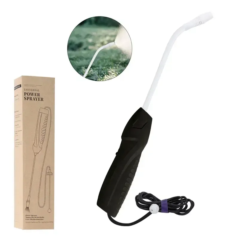 Electric Garden Sprayer Portable Battery Powered Rechargeable Watering Sprayer Wand With Flexible Spout Bags