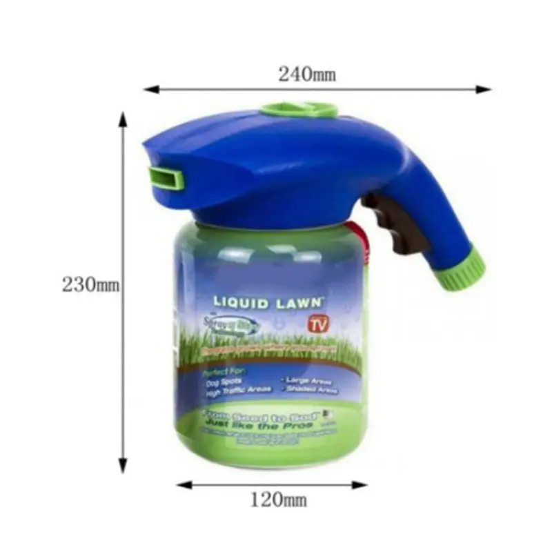 Home Garden Multipurpose Sparger Bottles Irrigation Spray Mist Watering Pot Gardening Seed Sprayer Bottle