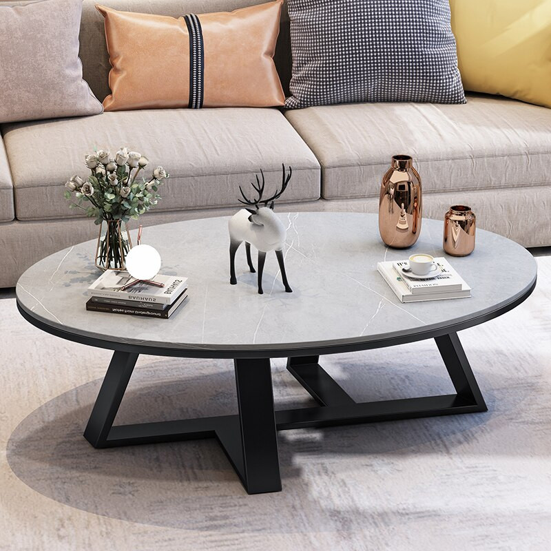 Gold/Black/White/Grey Marble Nordic Coffee Table For Living Room   Modern   Coffee Table Sets   by Miron Demid LLC  Houzz