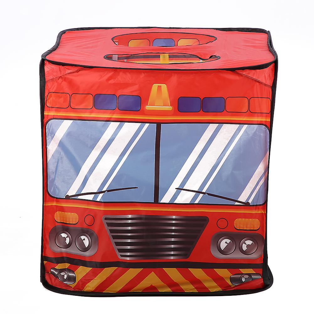 Ice Cream Truck Policeman Bus Children Tent Foldable Fire Fighting Truck Play Game Housefire Fighting Truck