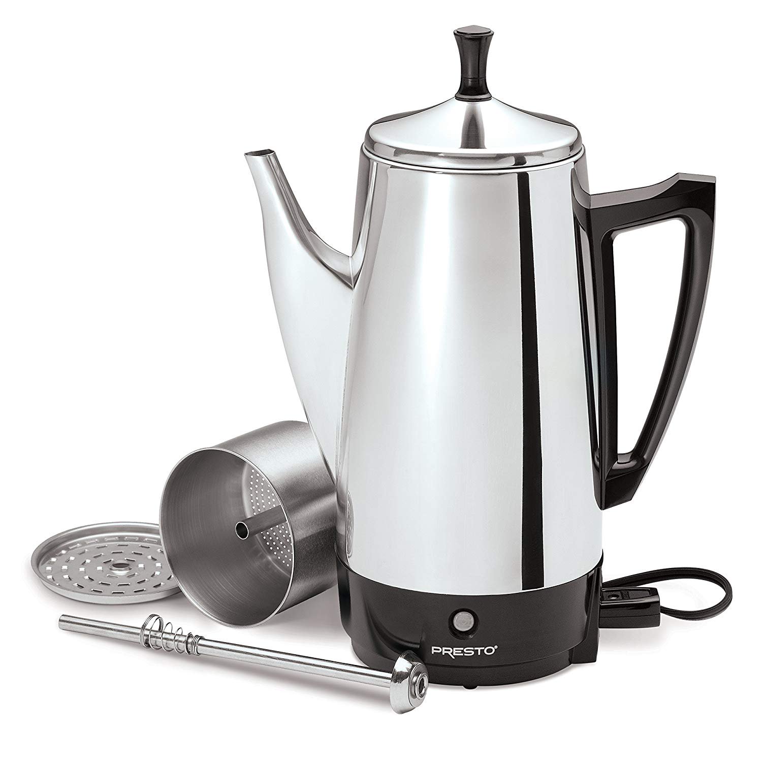 Presto 12-Cup 72 oz. Stainless Steel Coffee Maker