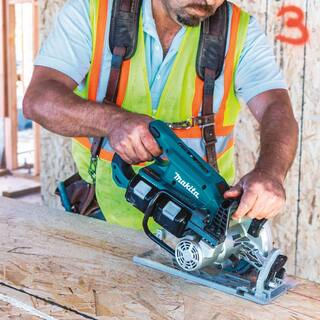 Makita 18V X2 LXT 5.0Ah Lithium-Ion (36V) Brushless Cordless Rear Handle 7-14 in. Circular Saw Kit XSR01PT