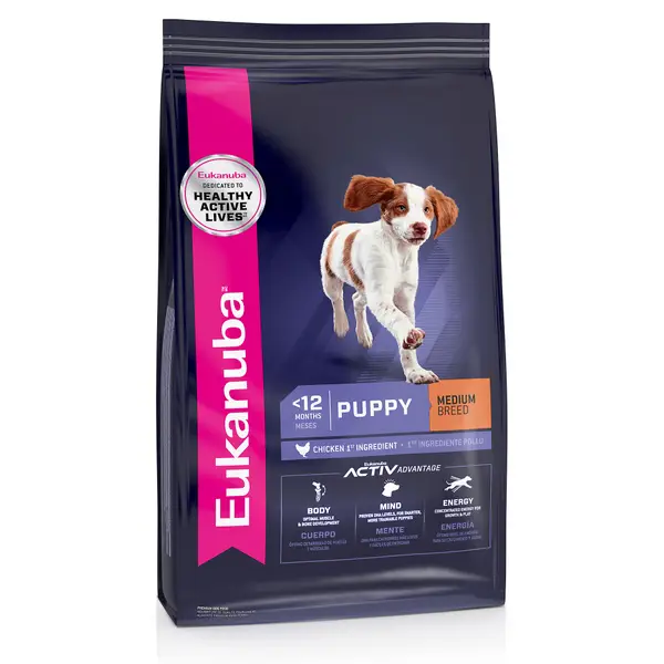 Eukanuba 16 lb Chicken Puppy Medium Breed Dry Dog Food