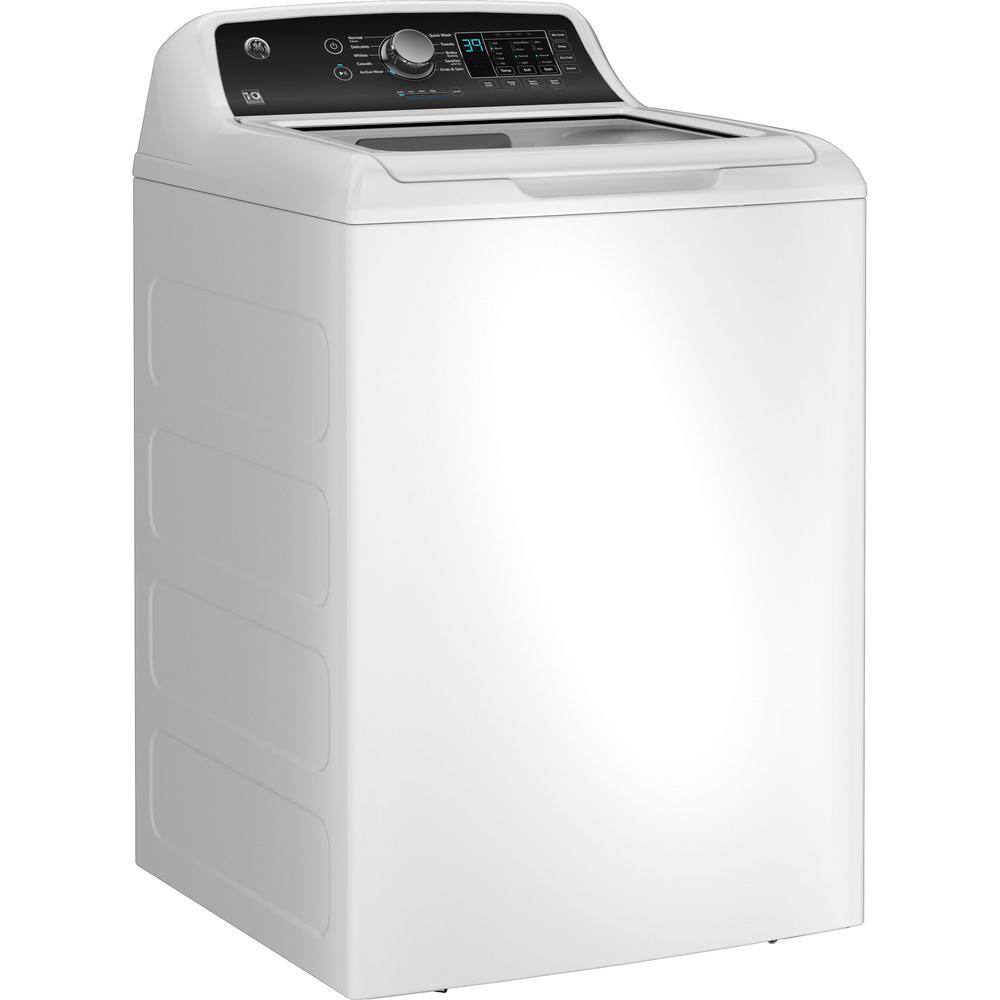 GE 4.5 cu. ft. Water Level Control Top Load Washer in White GTW585BSVWS