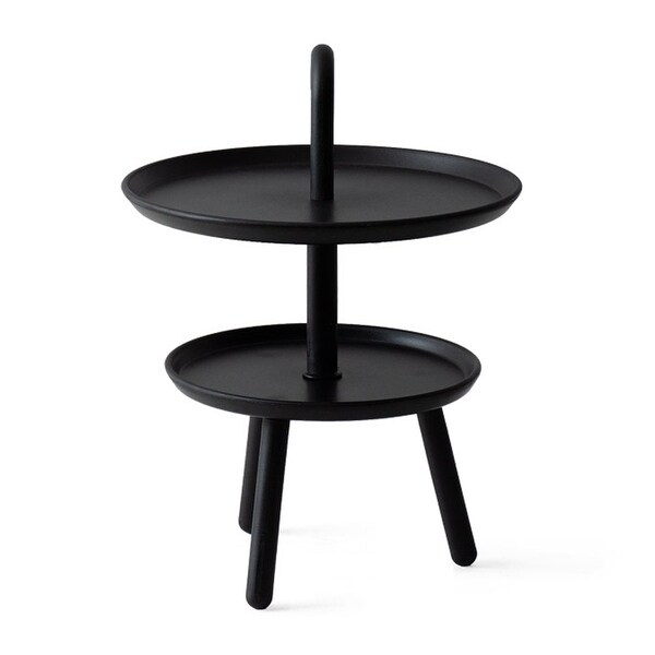 Umbria Accent Tiered Modern Minimalist End Side Table