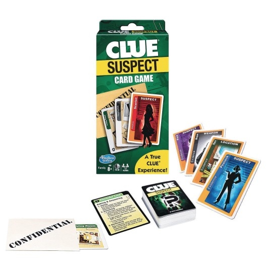 Winning Moves Clue Suspects Card Game