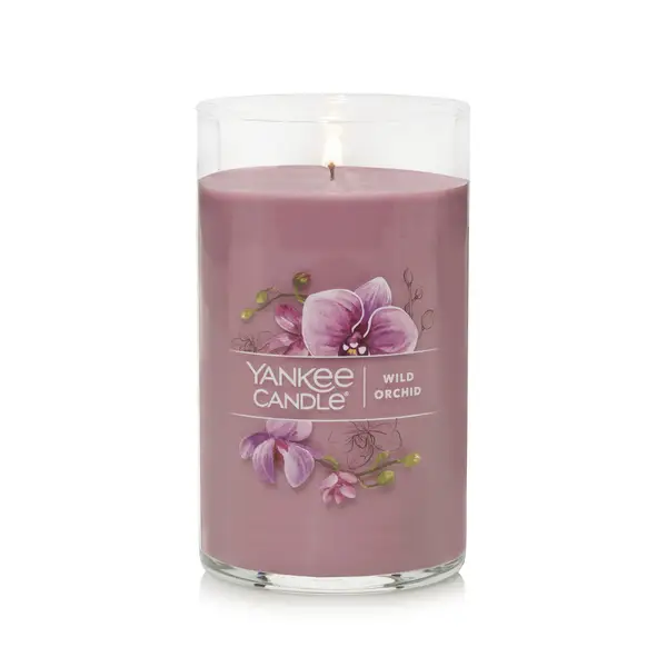 Yankee Candle Wild Orchid Signature Medium Pillar Candle