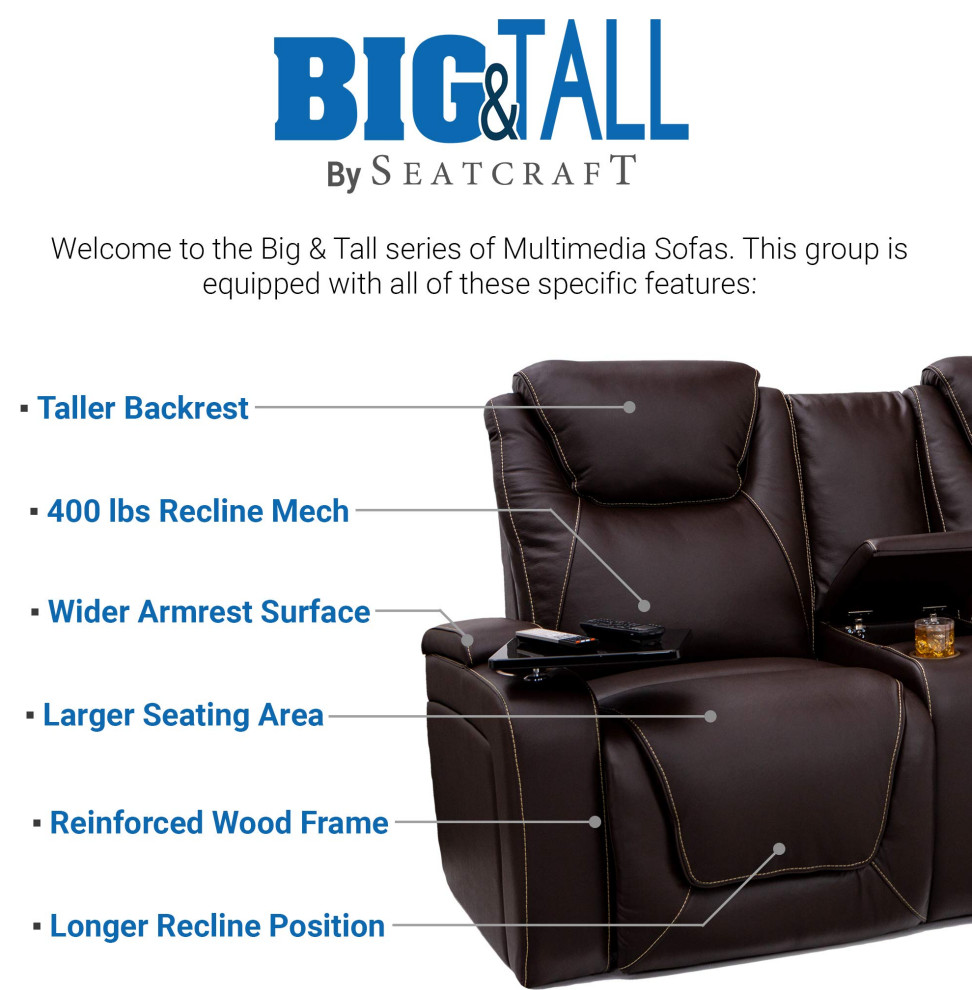 Seatcraft Colosseum Home Theater Seating   Contemporary   Theater Seating   by Stargate Cinema  Houzz