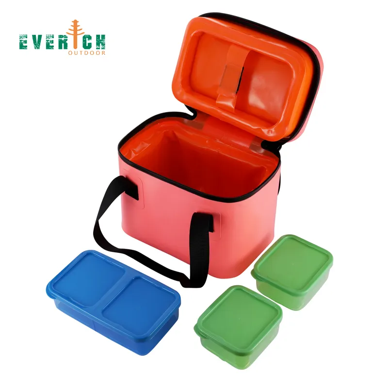 Everich Hot Sale Portable thermal insulated bag waterproof 10L Soft Side Cooler Bags for Camping Hiking Picnic