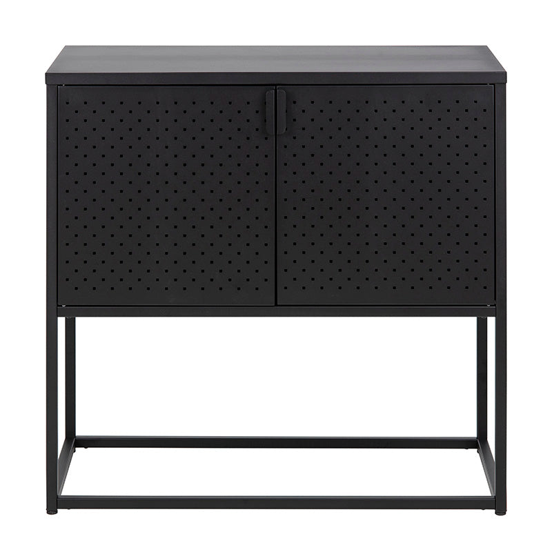 NEWTON 2 Door Sideboard 82cm - Black