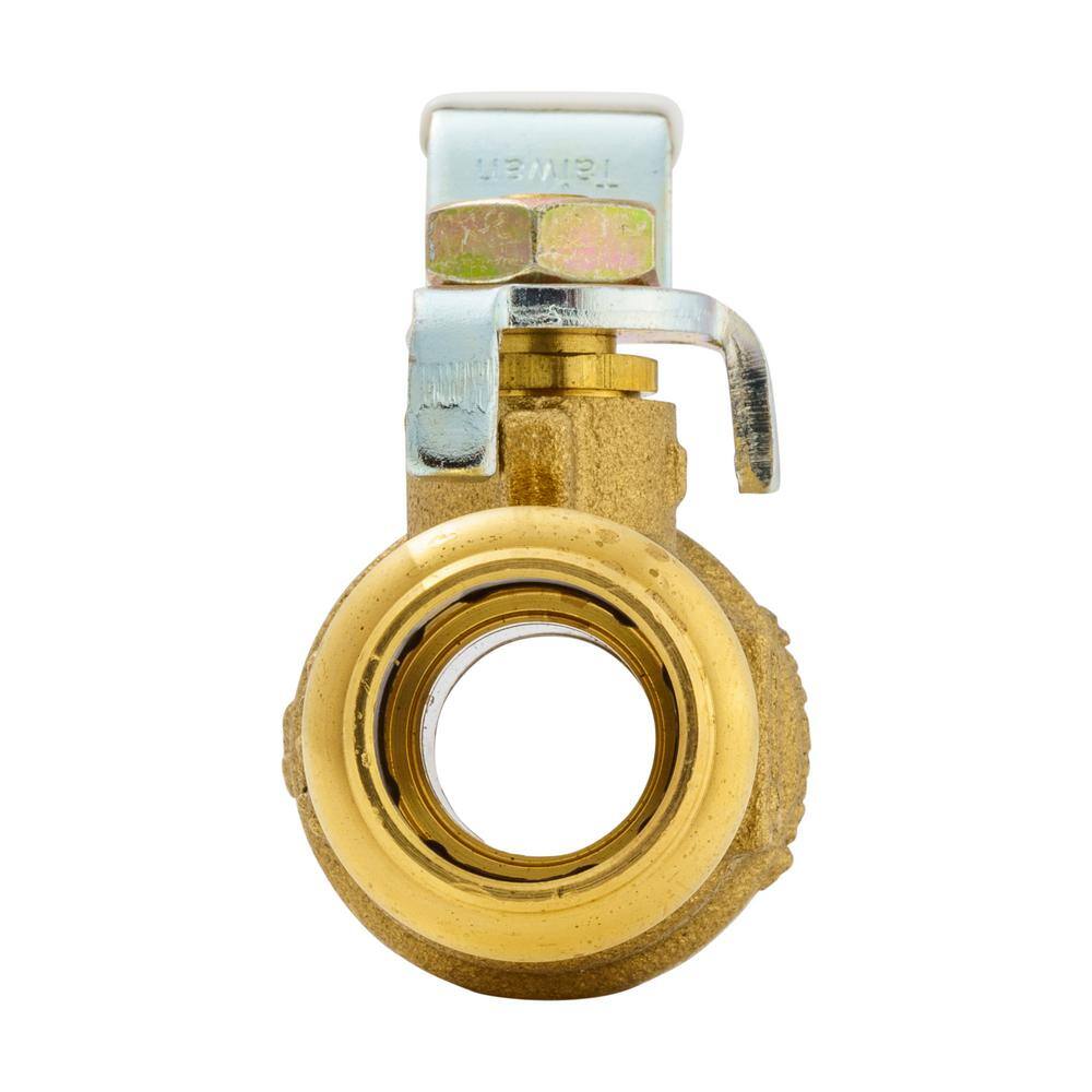 Mueller Streamline 12 in. Brass Press x Press Ball Valve 117-723HPV