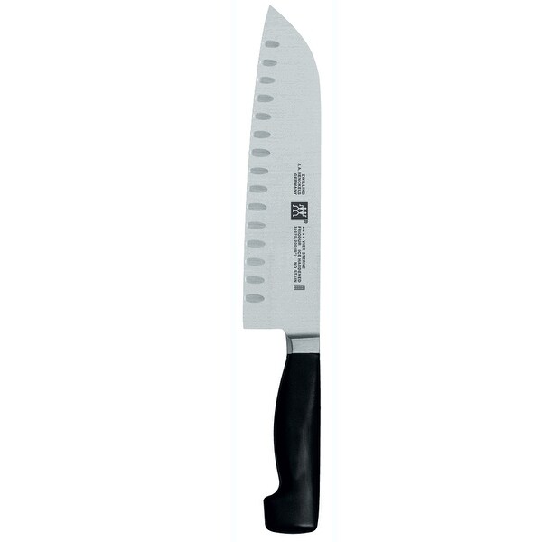 ZWILLING Four Star Hollow Edge Santoku Knife