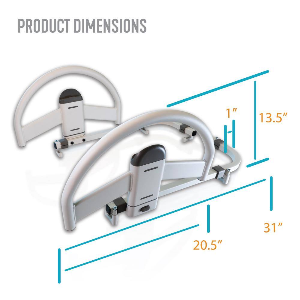 Stander EZ Click LTC Bed Handle (Set of 2) 8950