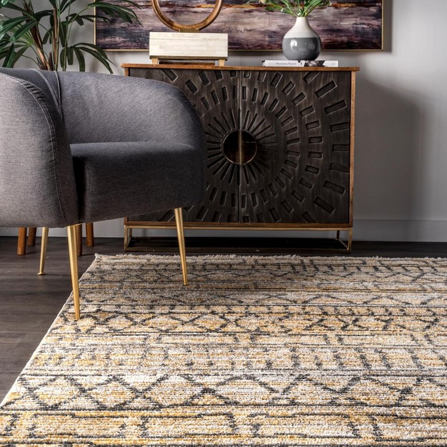 Nuloom Maisie Banded Global Area Rug