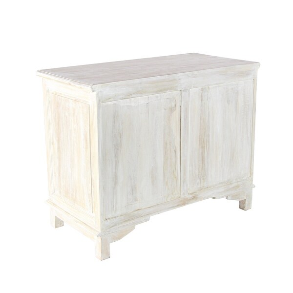 White Mahogany Traditional Cabinet 32 x 39 x 20 - 39 x 20 x 32