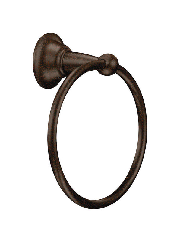 Moen Sage Oil Rubbed Bronze Towel Ring Brass