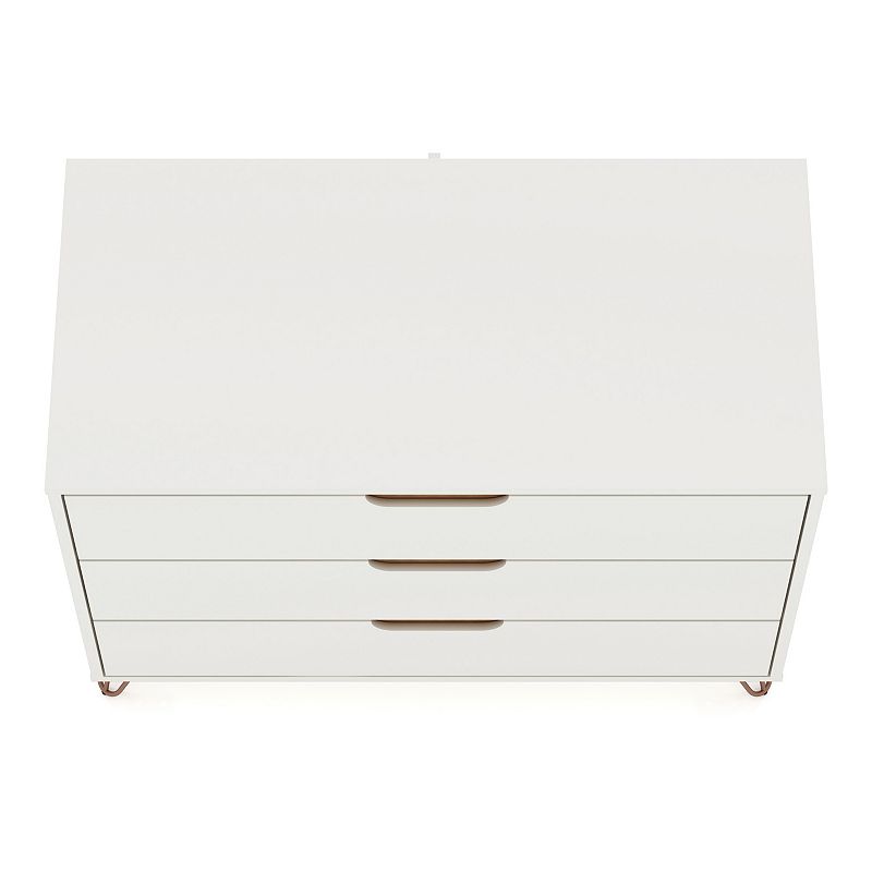 MANHATTAN COMFORT Rockefeller 3-Drawer Dresser