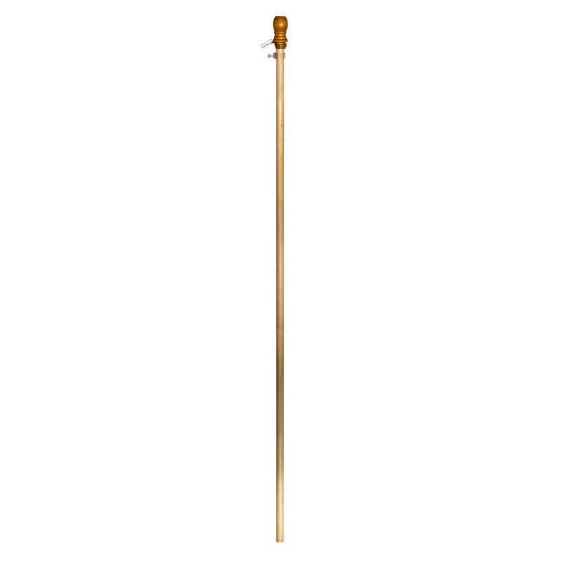 POLE FLAG WOOD 5'