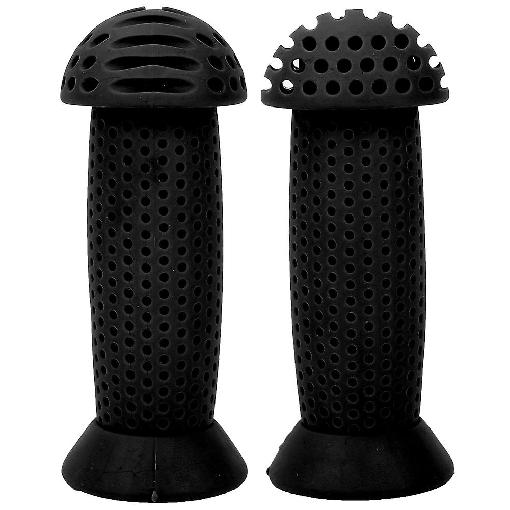 1pair Kids Bicycle Handle Cover Children Scooter Handlebar Hand Grips Protectors (black)