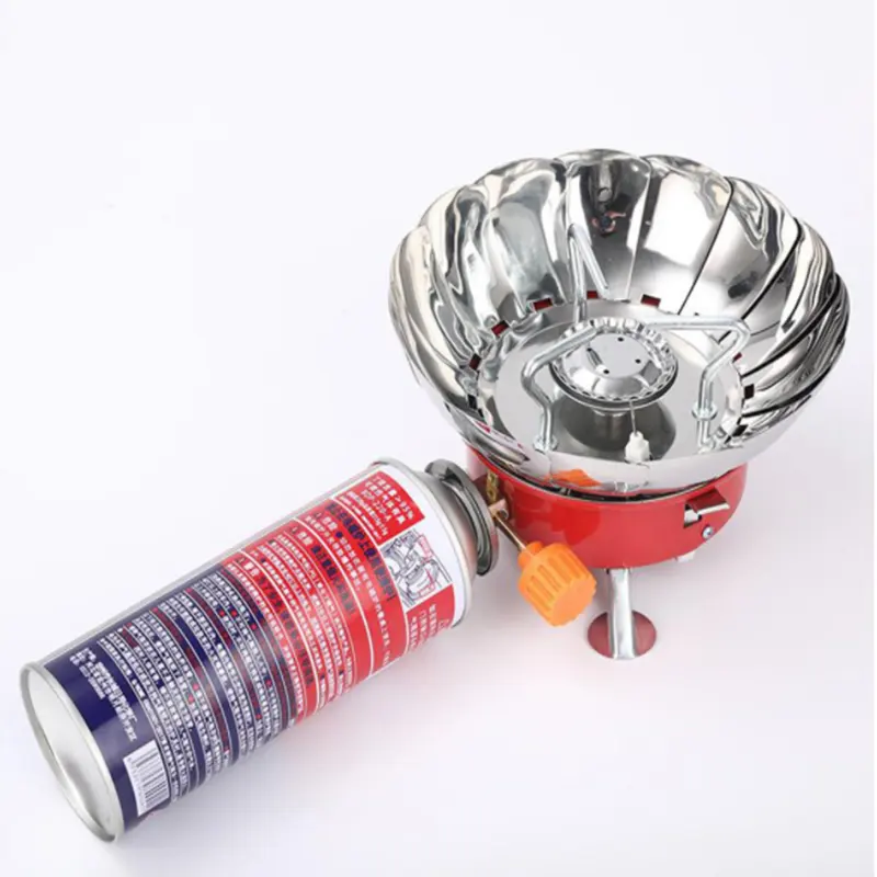 Wildcamp Mini Packing Portable Stove Highpower Ignition Switch with Plastic Bag