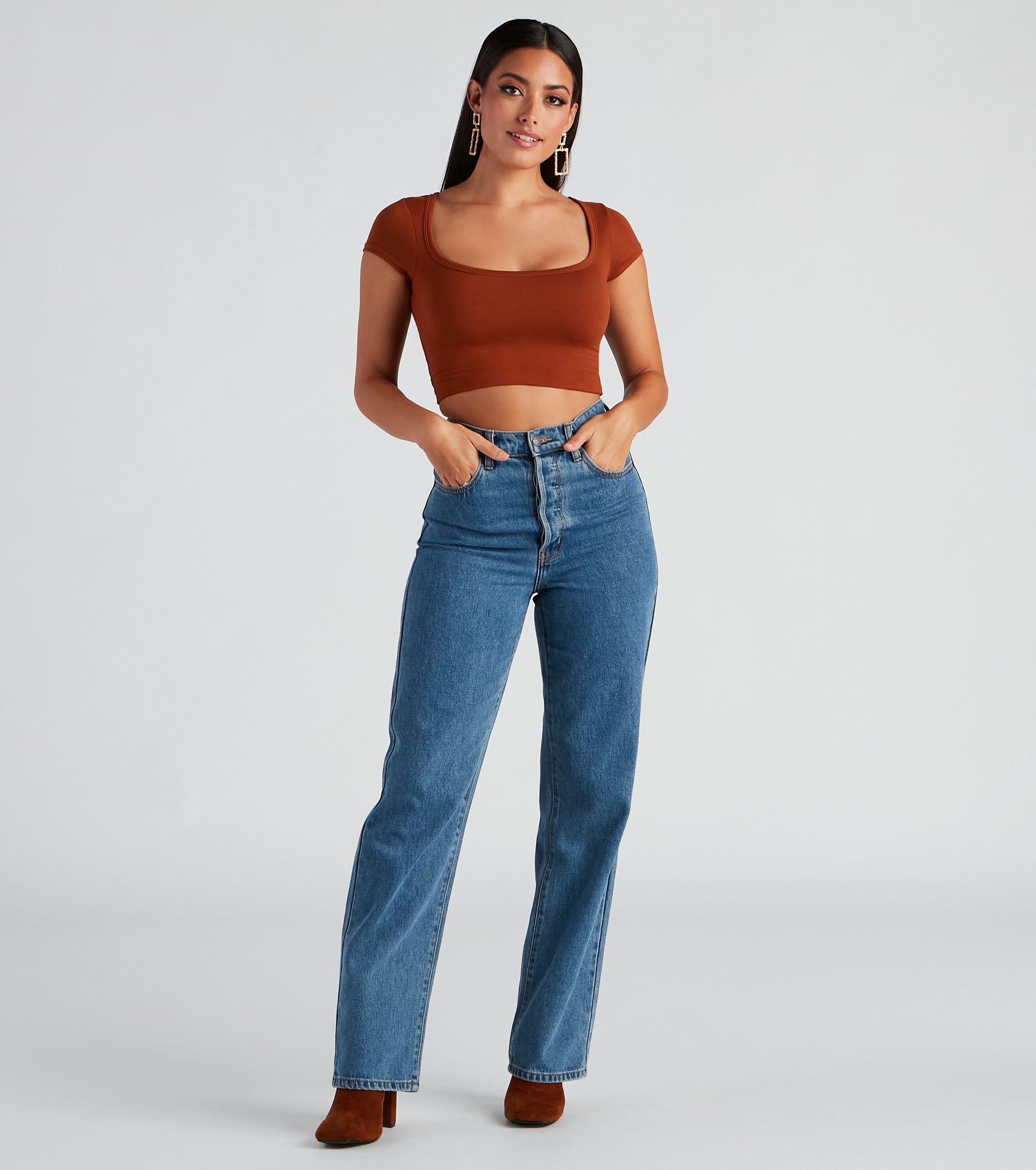 Effortless Style Casual Crop Top