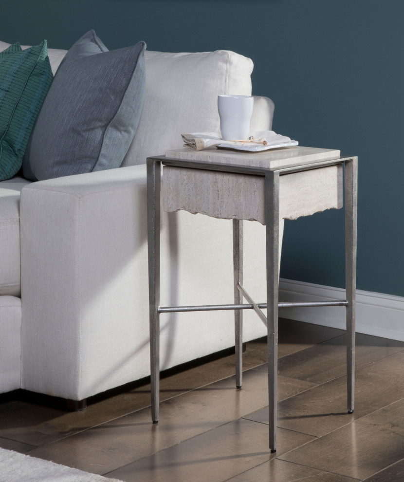 Everest Table   Industrial   Side Tables And End Tables   by HedgeApple  Houzz