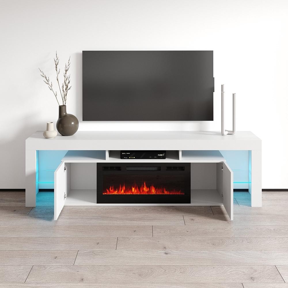 Soleo BL EF Electric Fireplace 79\