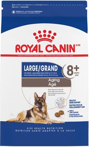 Royal Canin Size Health Nutrition Large Aging 8+ Dry Dog Food