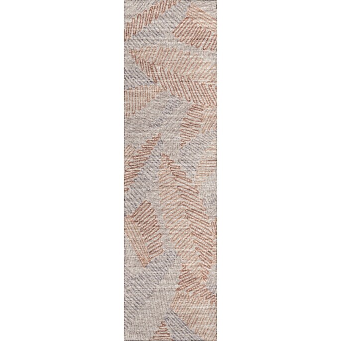 Indoor/ Outdoor Addison Yuma Modern Palm Leaf Washable Area Rug