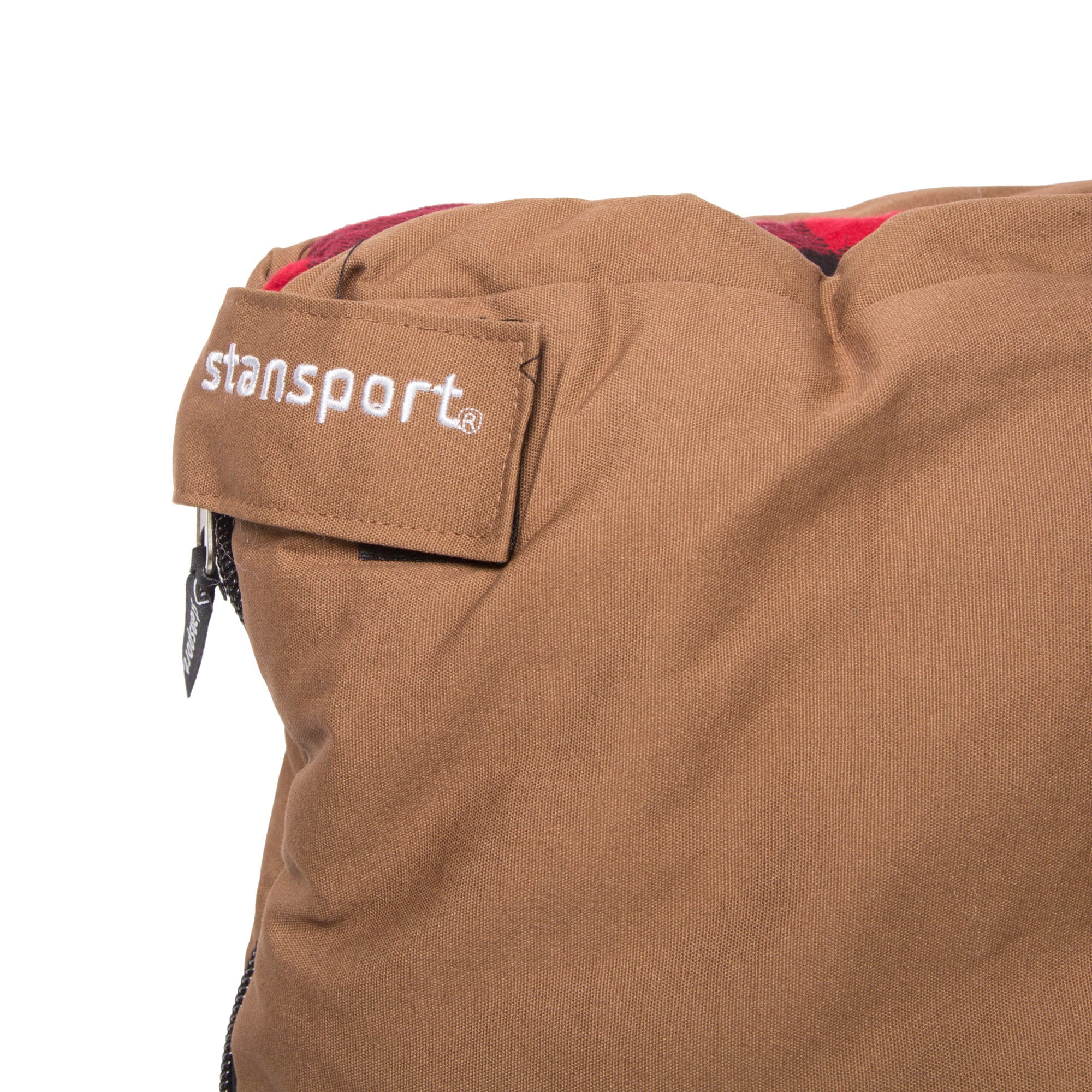 Stansport 6 lbs. Grizzly Rectangular Brown Canvas Sleeping Bag -10°F