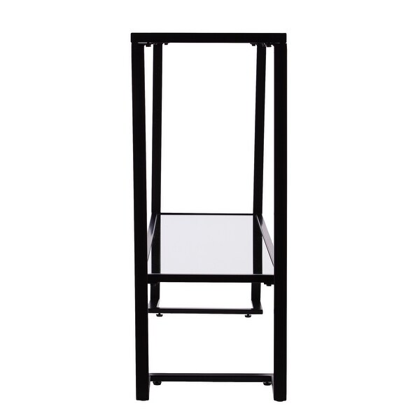 SEI Furniture Sampson Glam Narrow Console Table