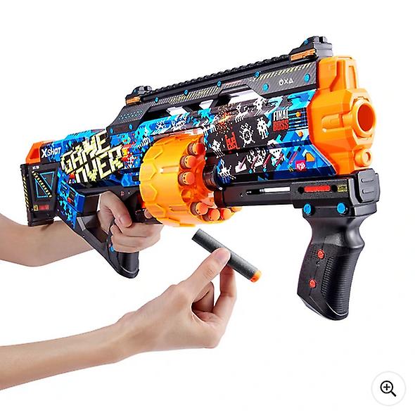 X-shot skins last stand dart blaster - game over by zuru