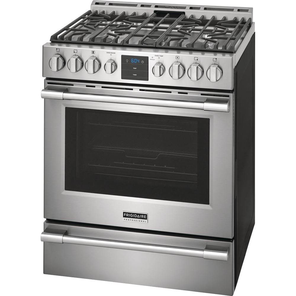 Frigidaire Professional 30-inch Freestanding Gas Range with Air Fry Technology PCFG3078AF