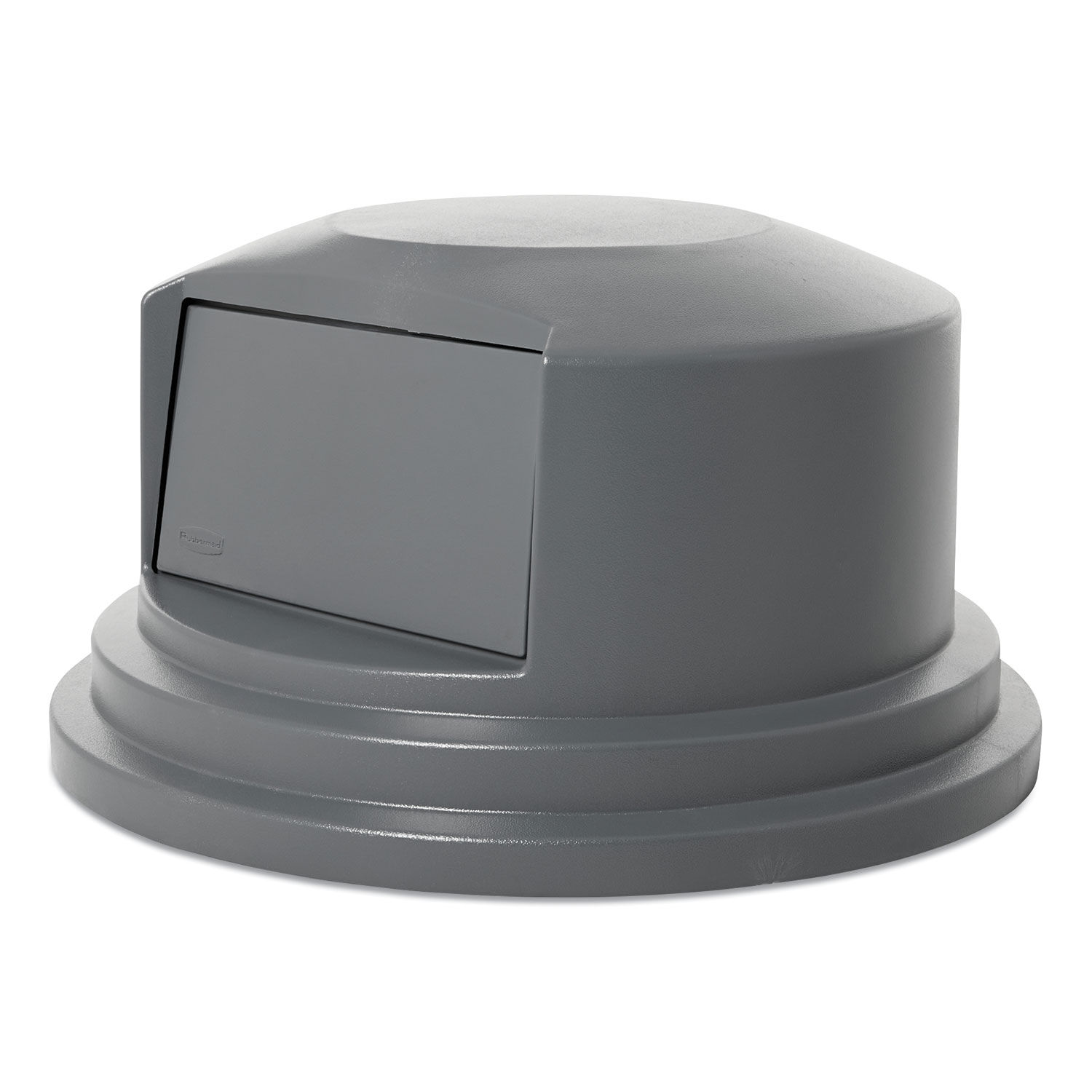 Round BRUTE Dome Top Lid for 55 gal Waste Containers by Rubbermaidandreg; Commercial RCP265788GY