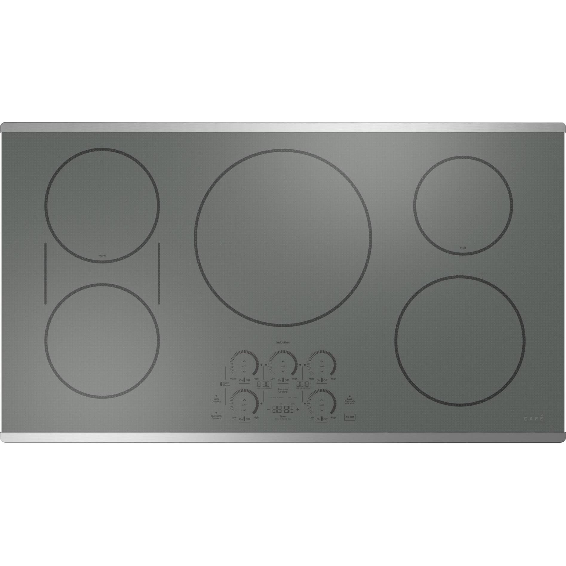 Café 36-inch Built-in Induction Cooktop with Chef Connect CHP90362TSS