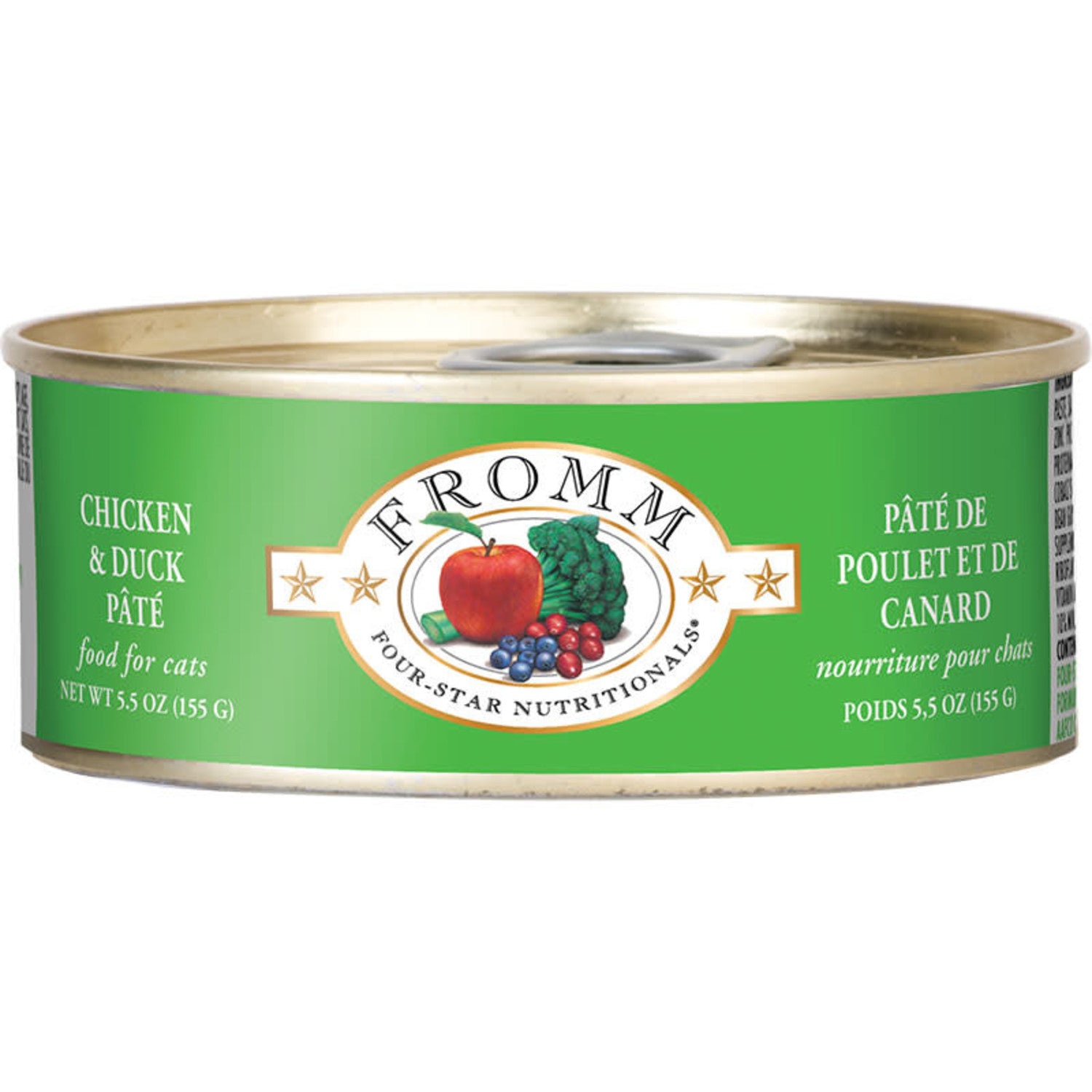 Fromm Four-Star Nutritionals Chicken  Duck Pate Food for Cats