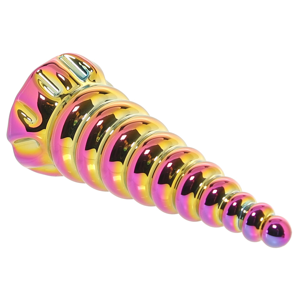 Creature Cocks Twilight Rainbow Glass Dildo