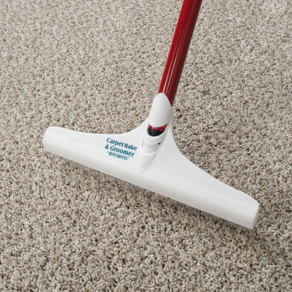 Roberts 12 in. Carpet Rake and Groomer with 51 in. Handle 70-127-3