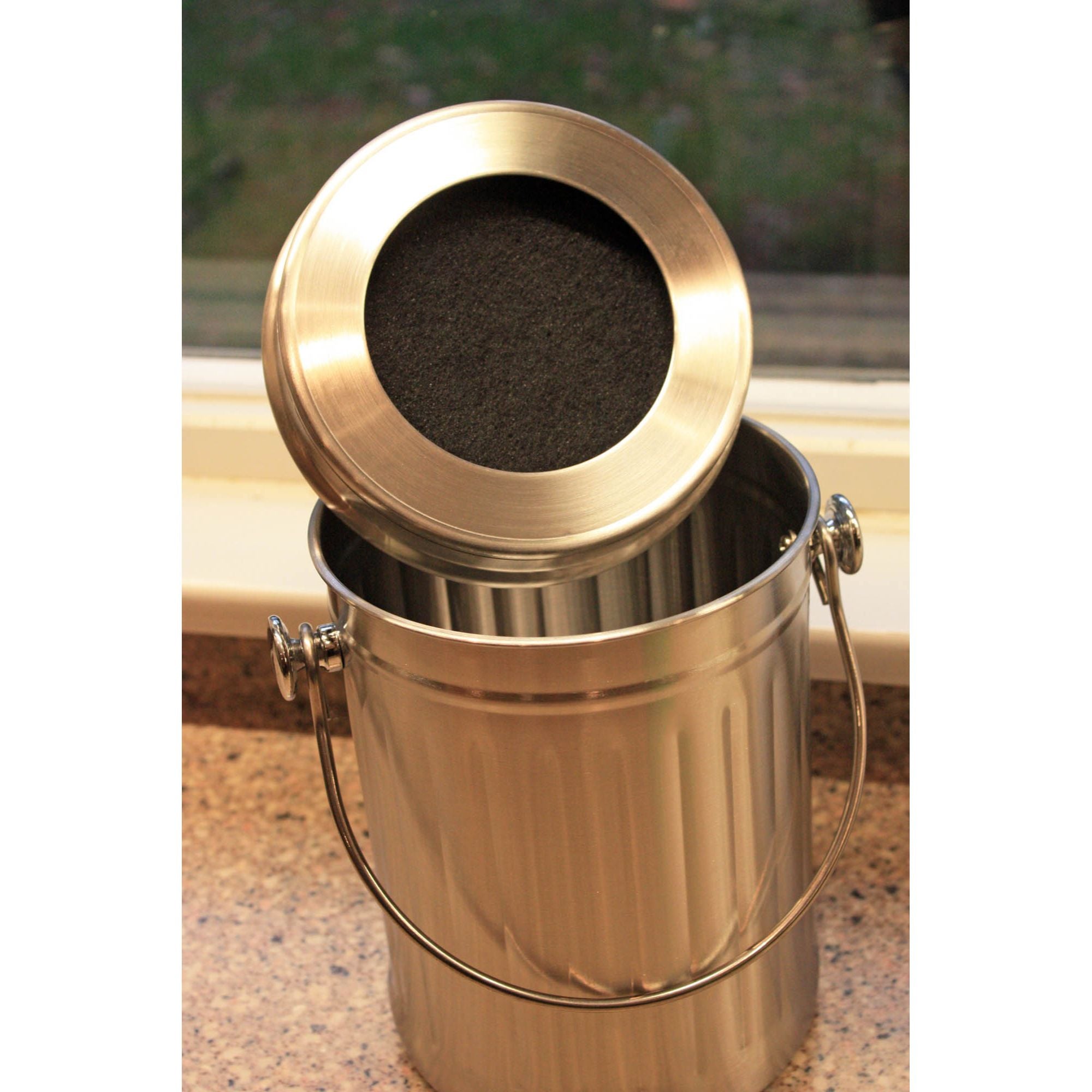 Good Ideas Kitchen Accents - Stainless Steel Kitchen Composter