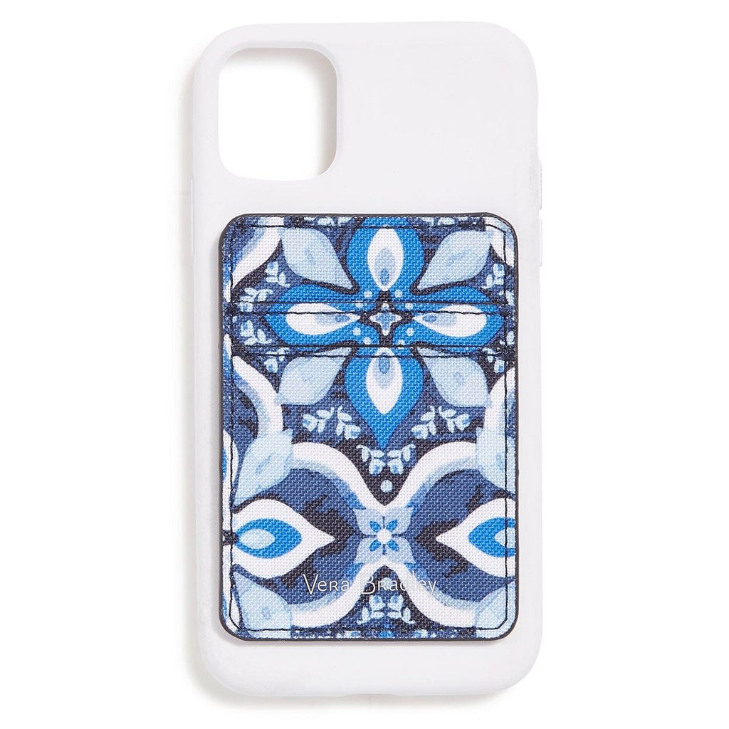 Vera Bradley  Adhesive Phone Wallet in Raindrop Medallion