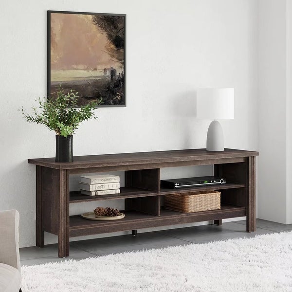 TV Stand for 65 Inch TV， Entertainment Center Console Table， 60 Inch