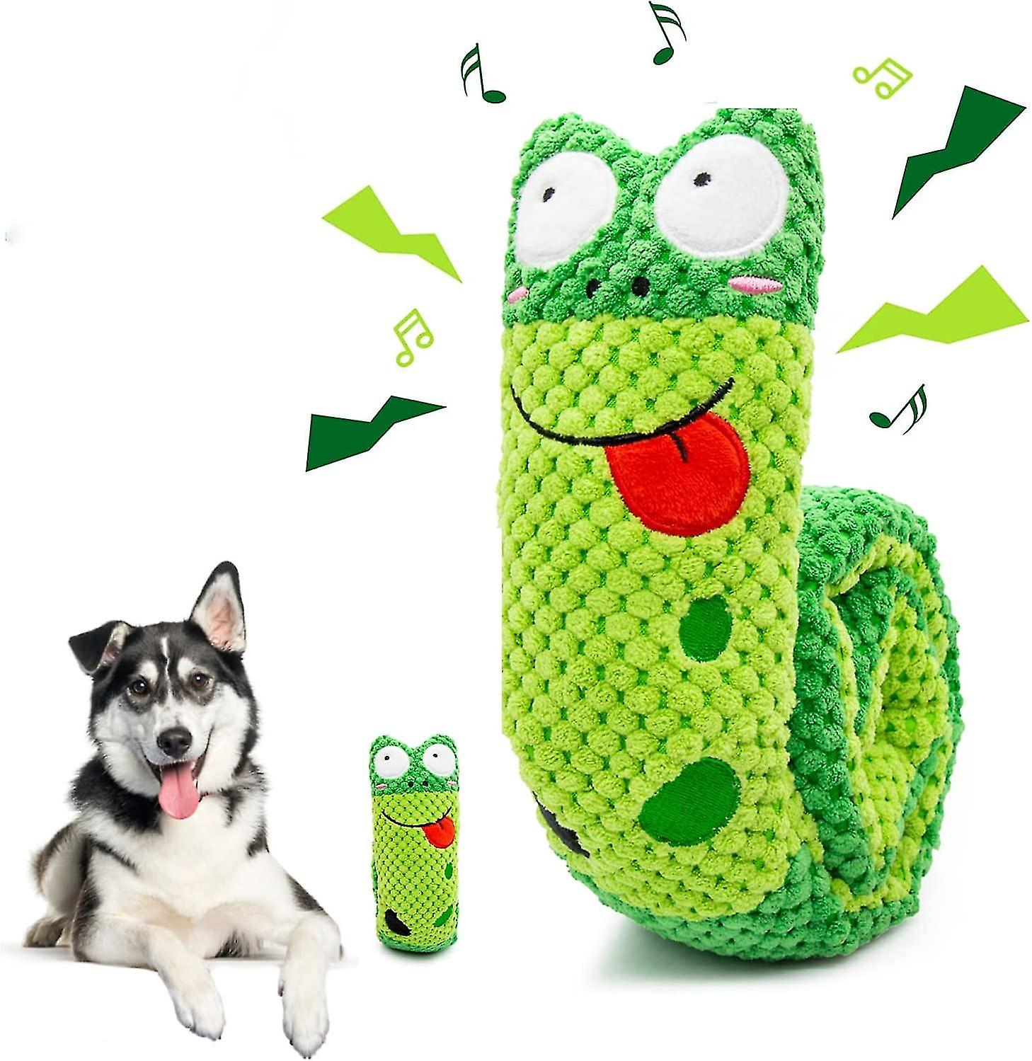 Dog Toys For Boredom，interactive Squeaky Dog Toys For Small And Medium Dogs ， Soft Puppy Teething Toy， Snuffle Dog Toys， Foraging Training And Anxiety
