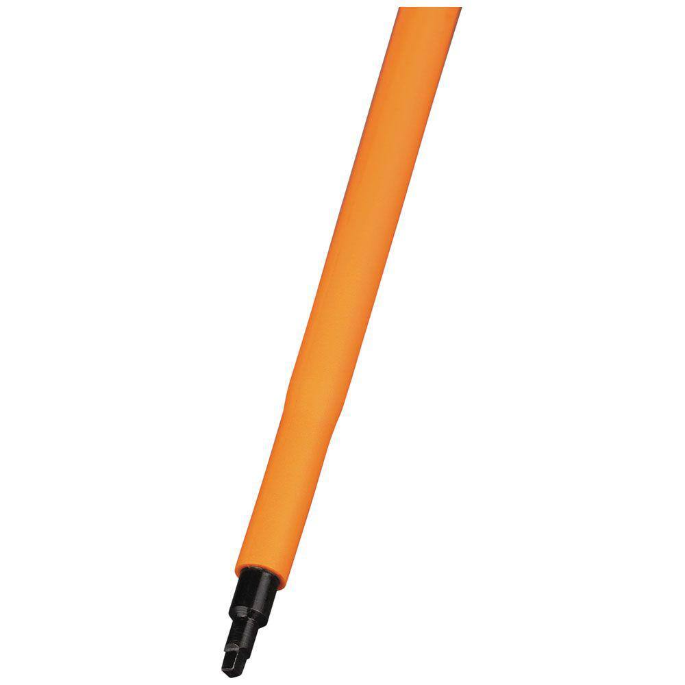 Klein Tools #1 Square Tip 6 in. Shank Insulated Screwdriver 6886INS