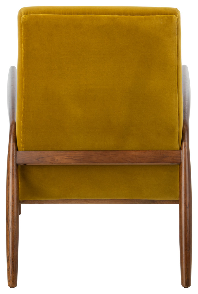 Safavieh Couture Willow Channel Arm Chair   Midcentury   Armchairs And Accent Chairs   by Safavieh  Houzz